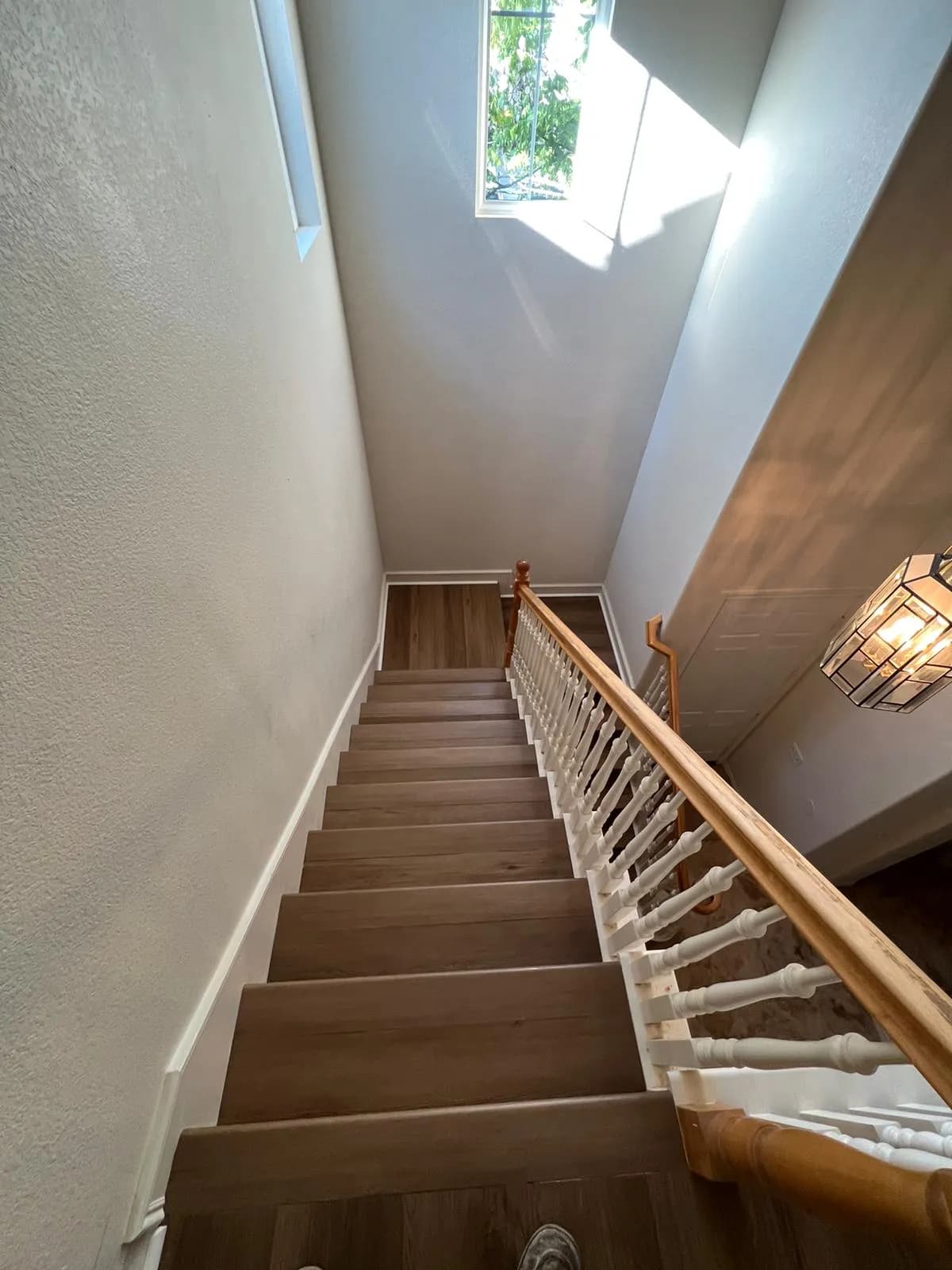 Luxury vinyl plank flooring installed in a Carlsbad home by Zelo Flooring